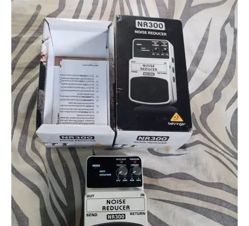 Pedal Noice Reducer NR300 Behringer (manual e caixa)