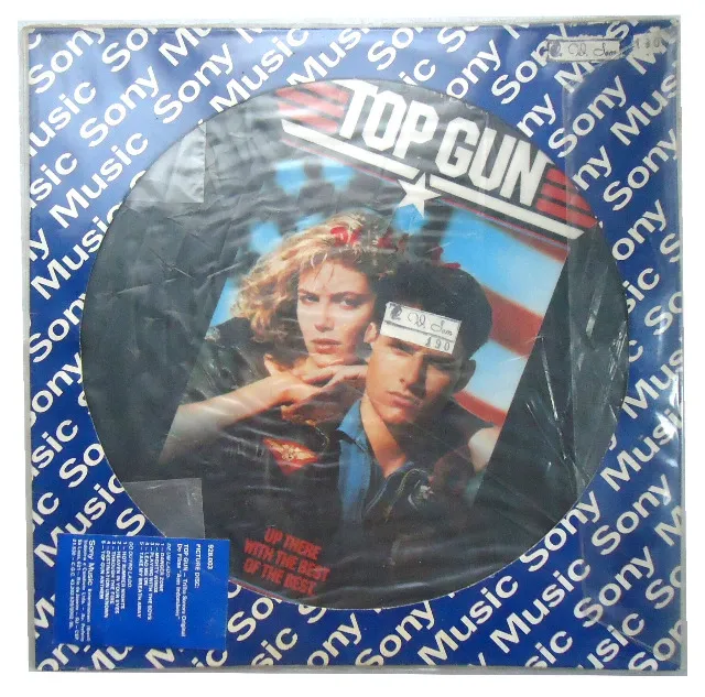 Lp Top Gun Áses Indomáveis Trilha Sonora Br Picture - L E I A o A N Ú N C I O