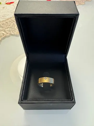 Aliança ouro amarelo