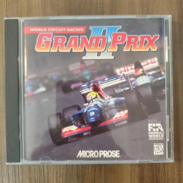 CD-ROM Jogo PC World Circuit Racing Grand Prix II *original, americano