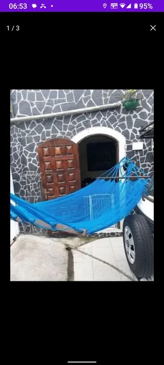 Rede de descanso de casal, descrição nas fotos