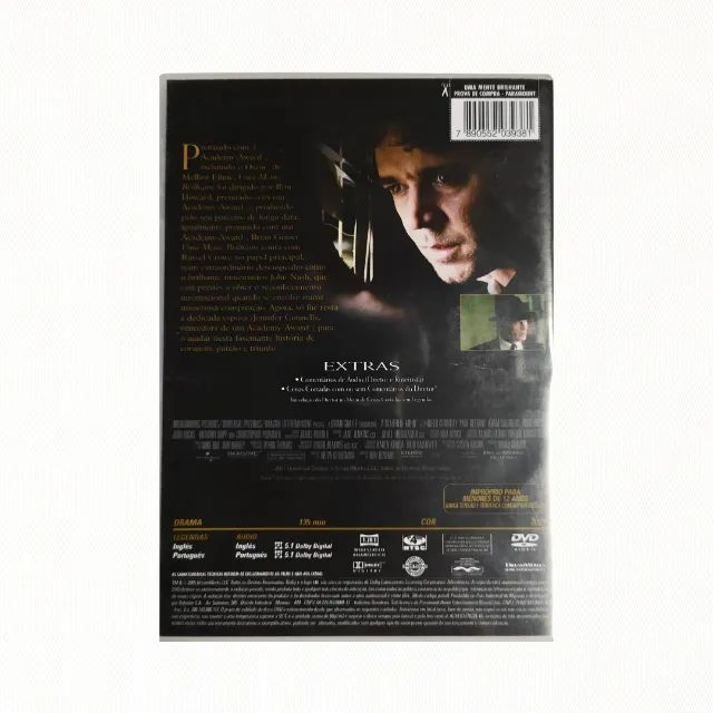 DVD Filme Uma Mente Brilhante - Foto 2