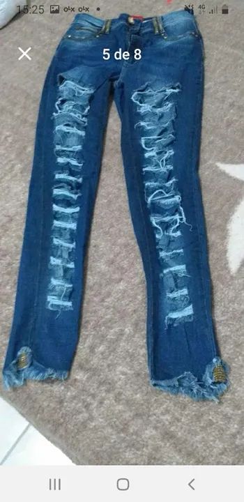 Calça rhero jeans n 40 - Foto 3