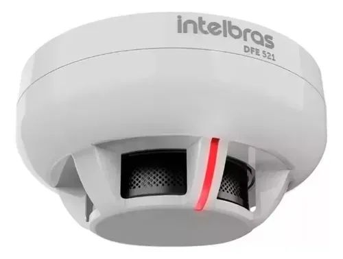 Detector De Fumaça Endereçável Incendio Dfe 521 Intelbras