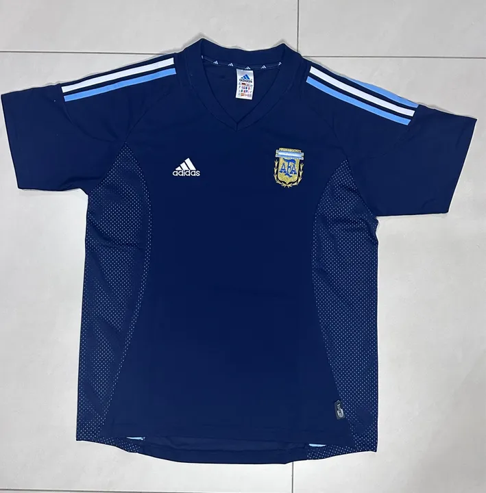 Camisa 2 seleção Argentina 2002 - tamanho GG