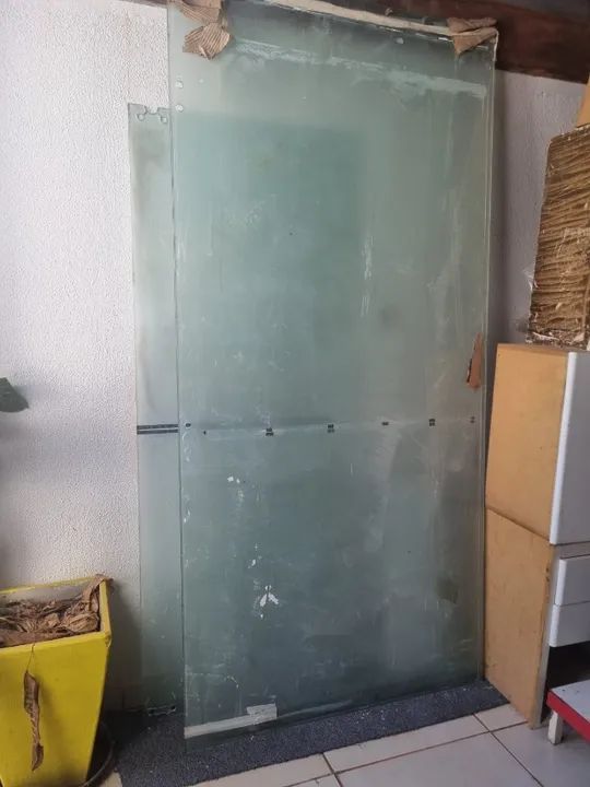 Porta jateada linda bom estado - Foto 3