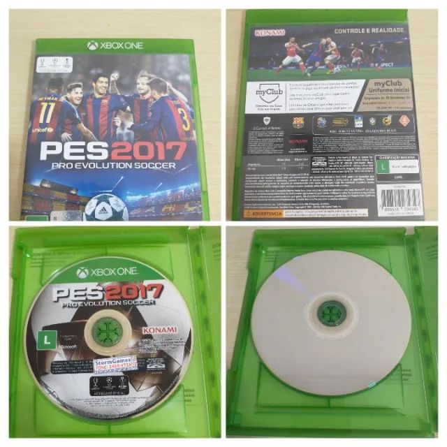 Pes 2017 Xbox One Midia Fisica