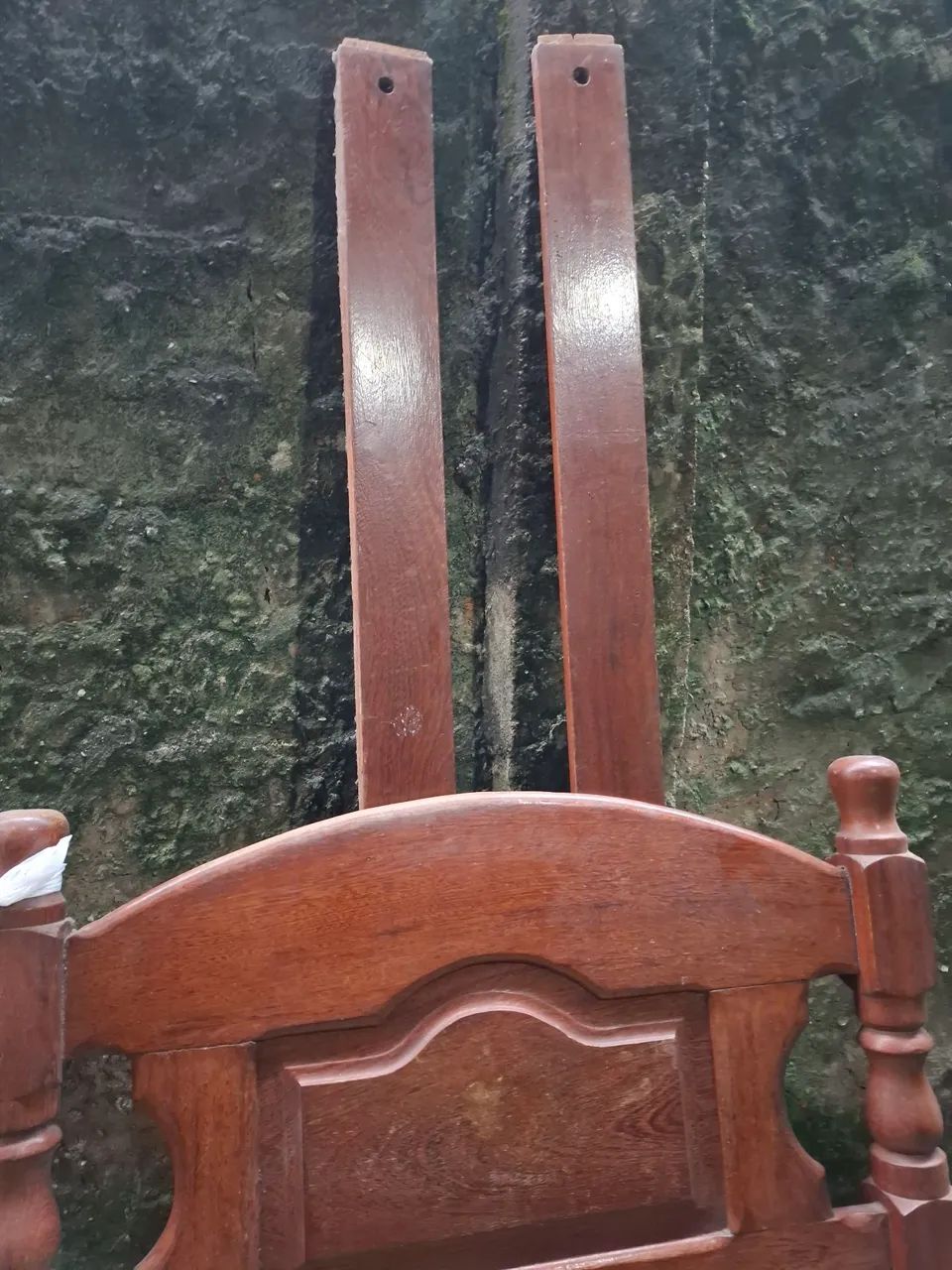 Cama de madeira artesanal - Peças para reforma - Foto 5