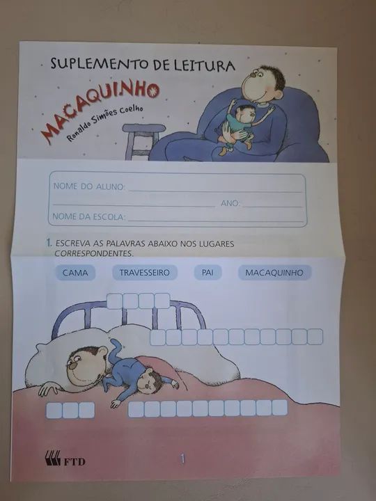 Livro infantil Macaquinho - Ronald Simões Coelho - Foto 2