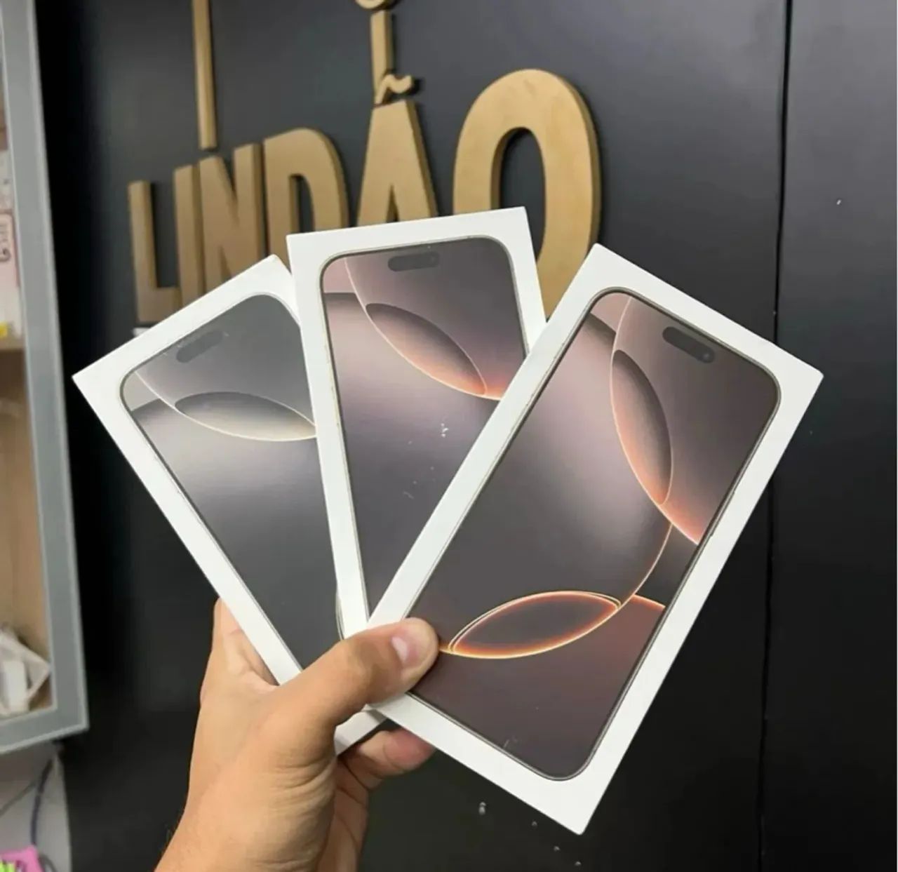 Novo iPhone 16 Pro Max 256GB no melhor valor do país! Pronta entrega em loja física 