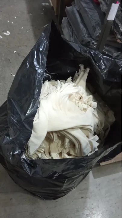 Tecido de algodão cru - retalhos - Foto 3