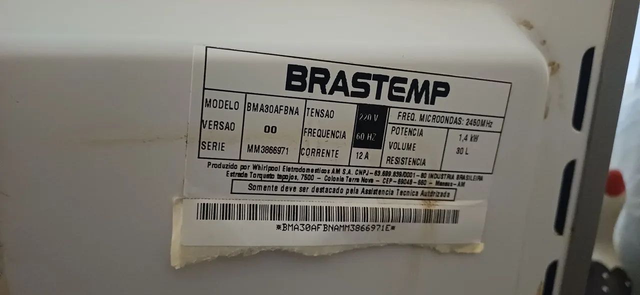 Microondas brastemp inox 30l - Foto 4