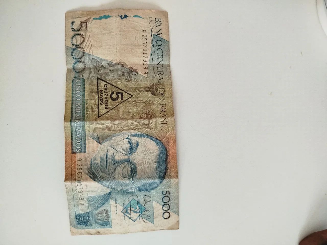 Nota de 5000 Cruzados  - Foto 2