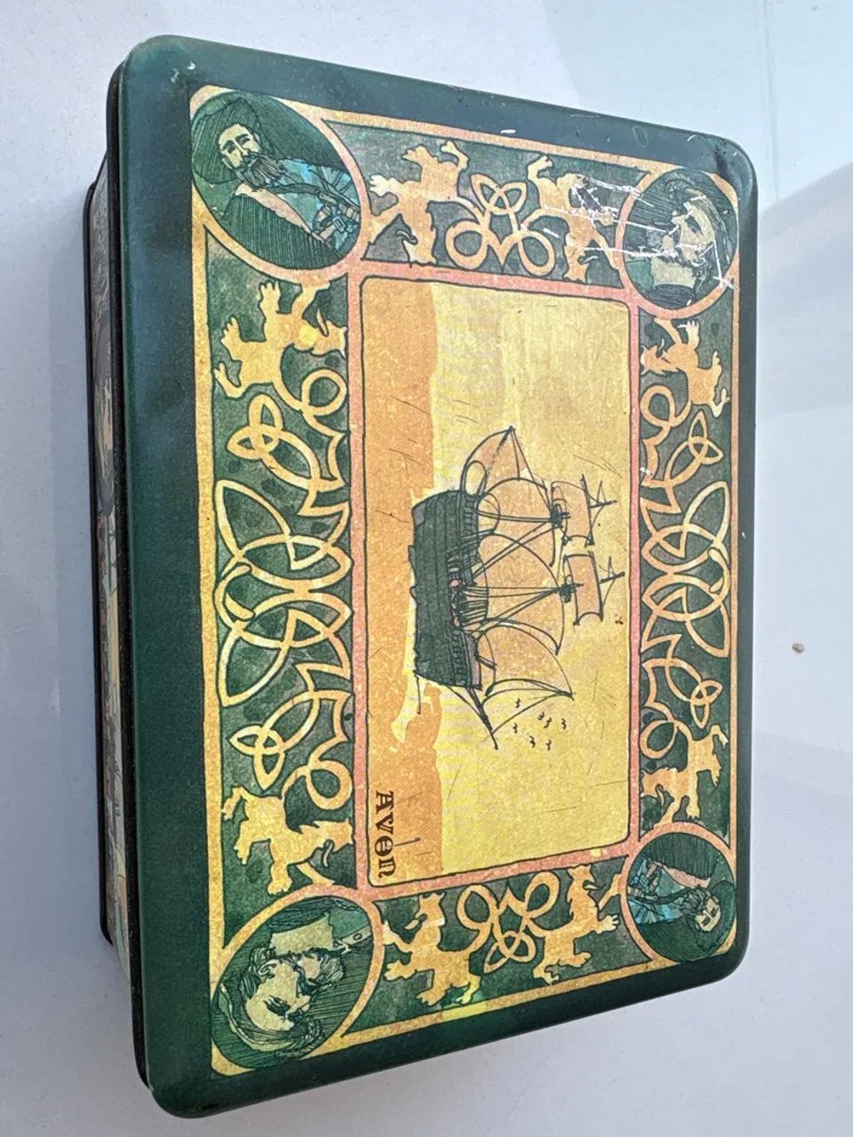 Caixa Decorativa Avon Vintage ANTIGUIDADE 