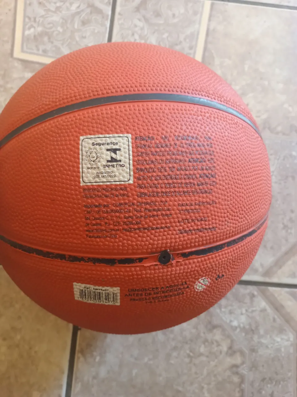 Bola de Basquete Tamanho Oficial