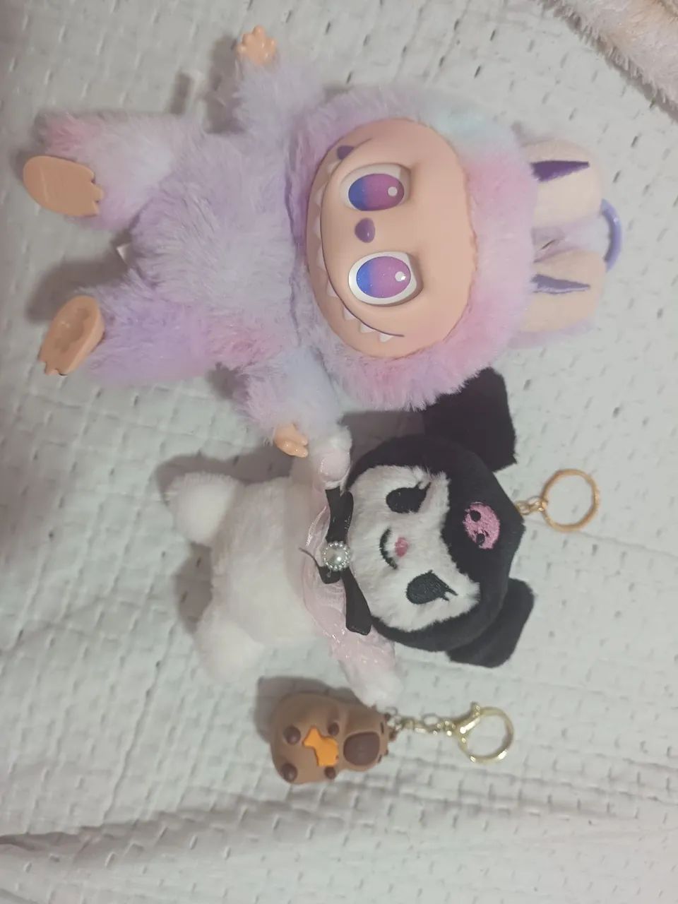 Pelúcias e chaveiros fofos