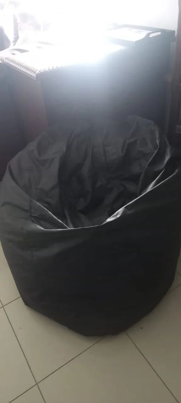 Puff Grande Preto - Foto 2
