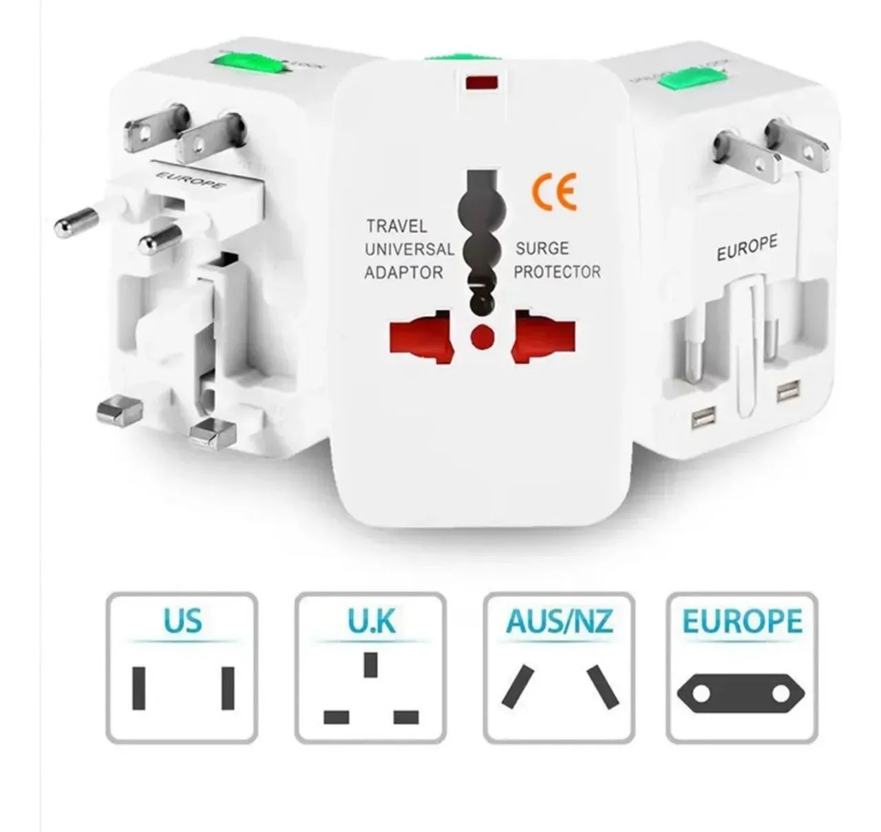 Adaptador de Tomada Universal Internacional ALL-IN-ONE Economy<br> - Foto 4