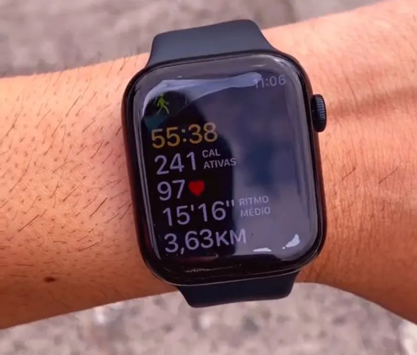 Apple Watch Série 8 - 45mm Alumínio - Seminovo preto