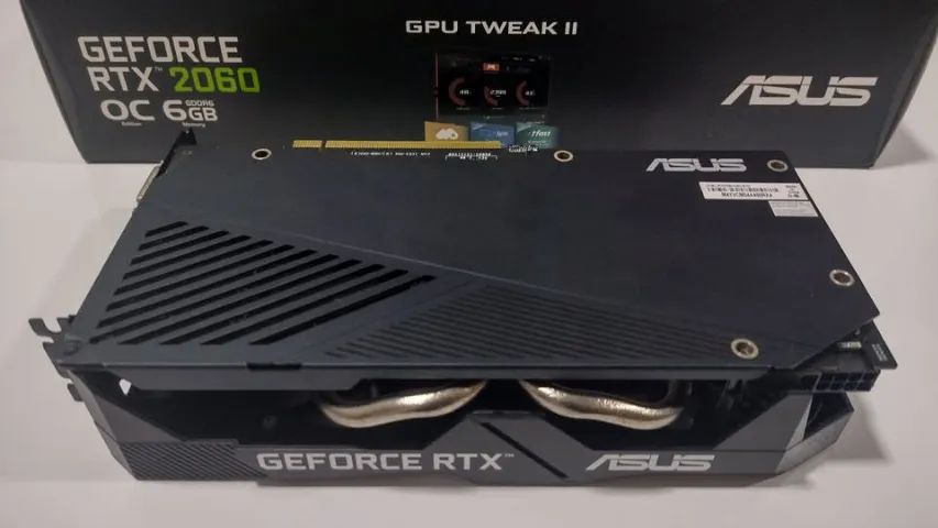 Placa de Vídeo GeForce RTX 2060 6gb Asus Dual - Foto 3
