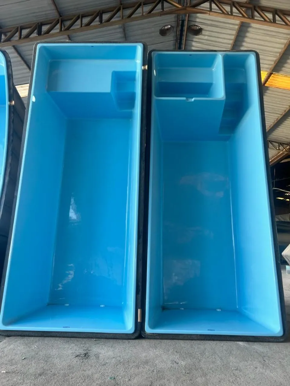 Piscina de Fibra - OCEANO FIT 7.00 X 2.80 X 1.40 C/SPA - Spaço BH