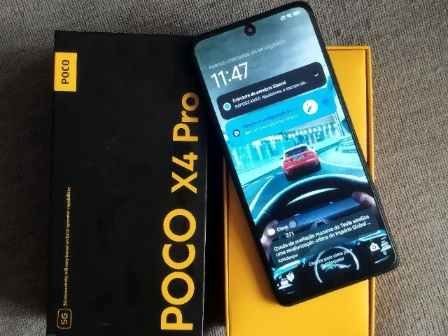 Poco X4 PRO 5G NFC - Completo e Novo! - Entrego - Ac Cartão - Troco