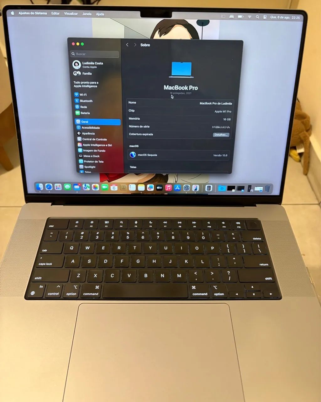 MacBook Pro 16" Apple M1 Pro