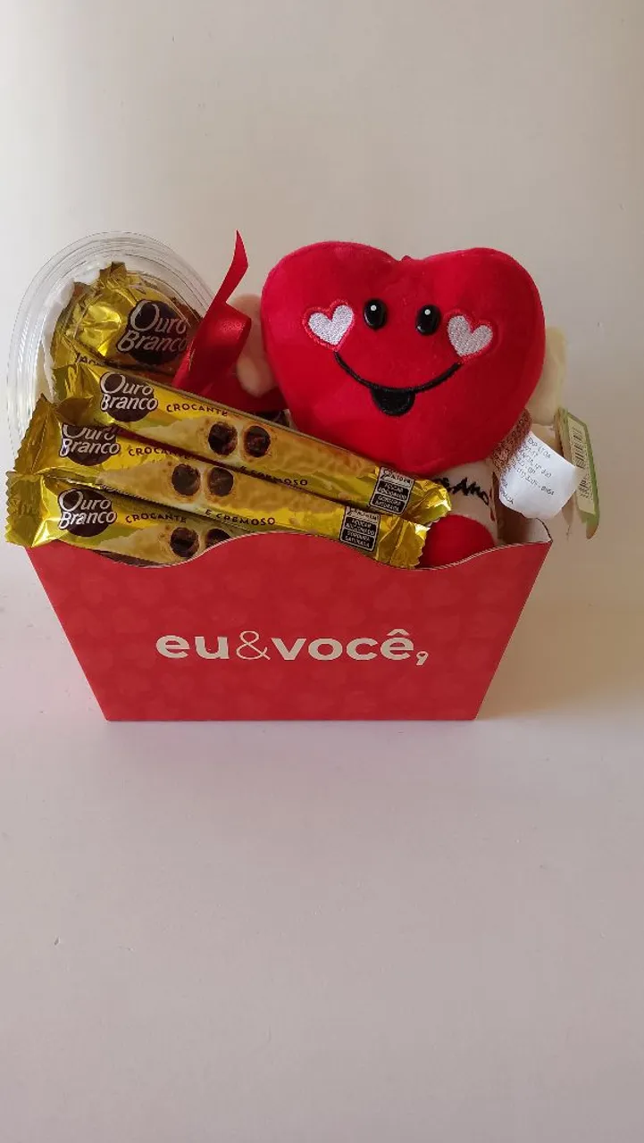Cesta de presente especial Eu & Você