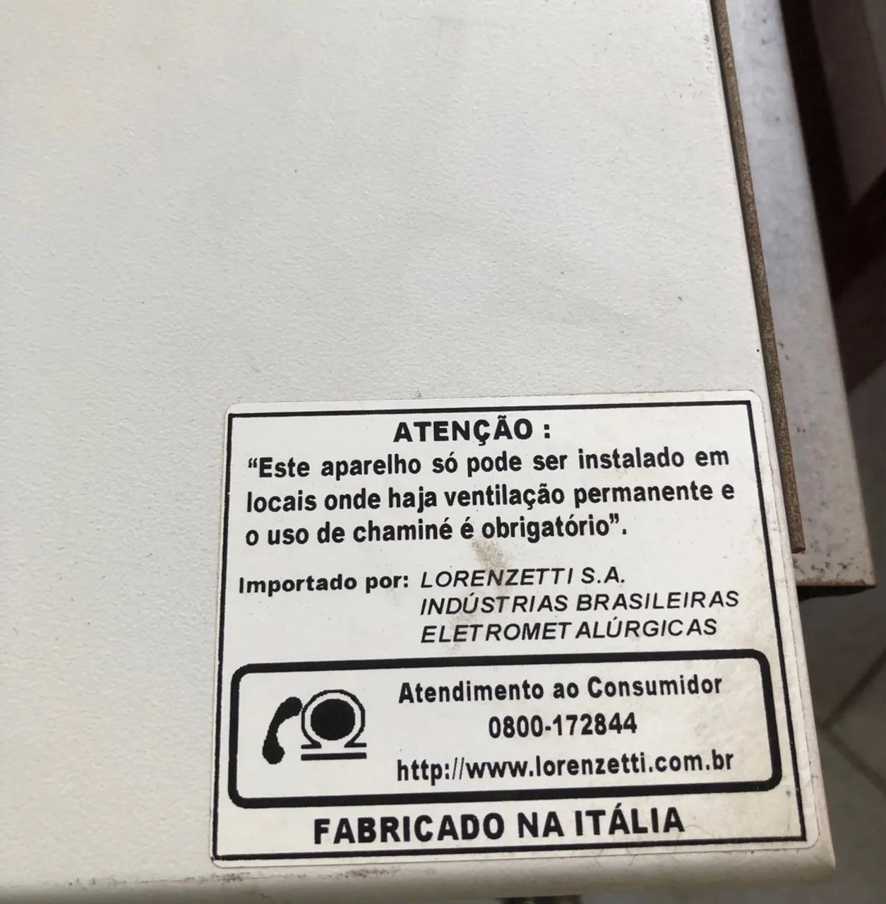 Aquecedor a gás Lorenzetti  - Foto 4