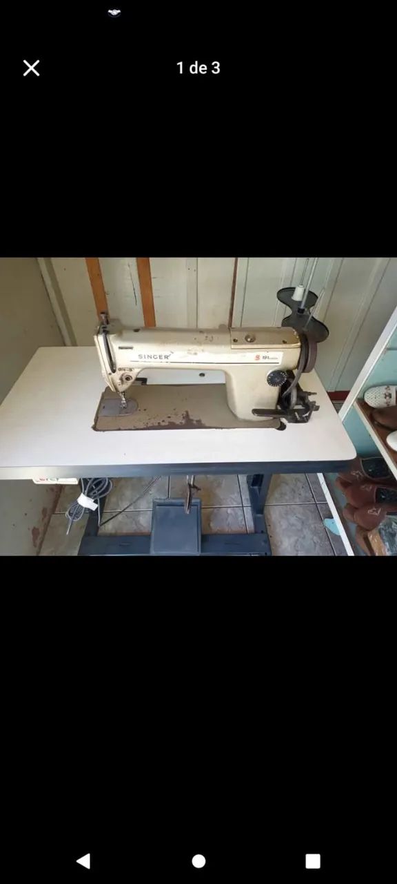 Máquina de costura Singer 191D300a