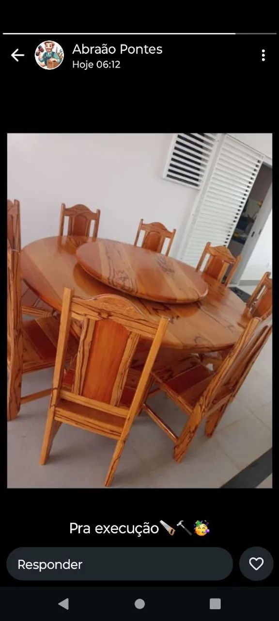 Preciso de marceneiro de madeira 