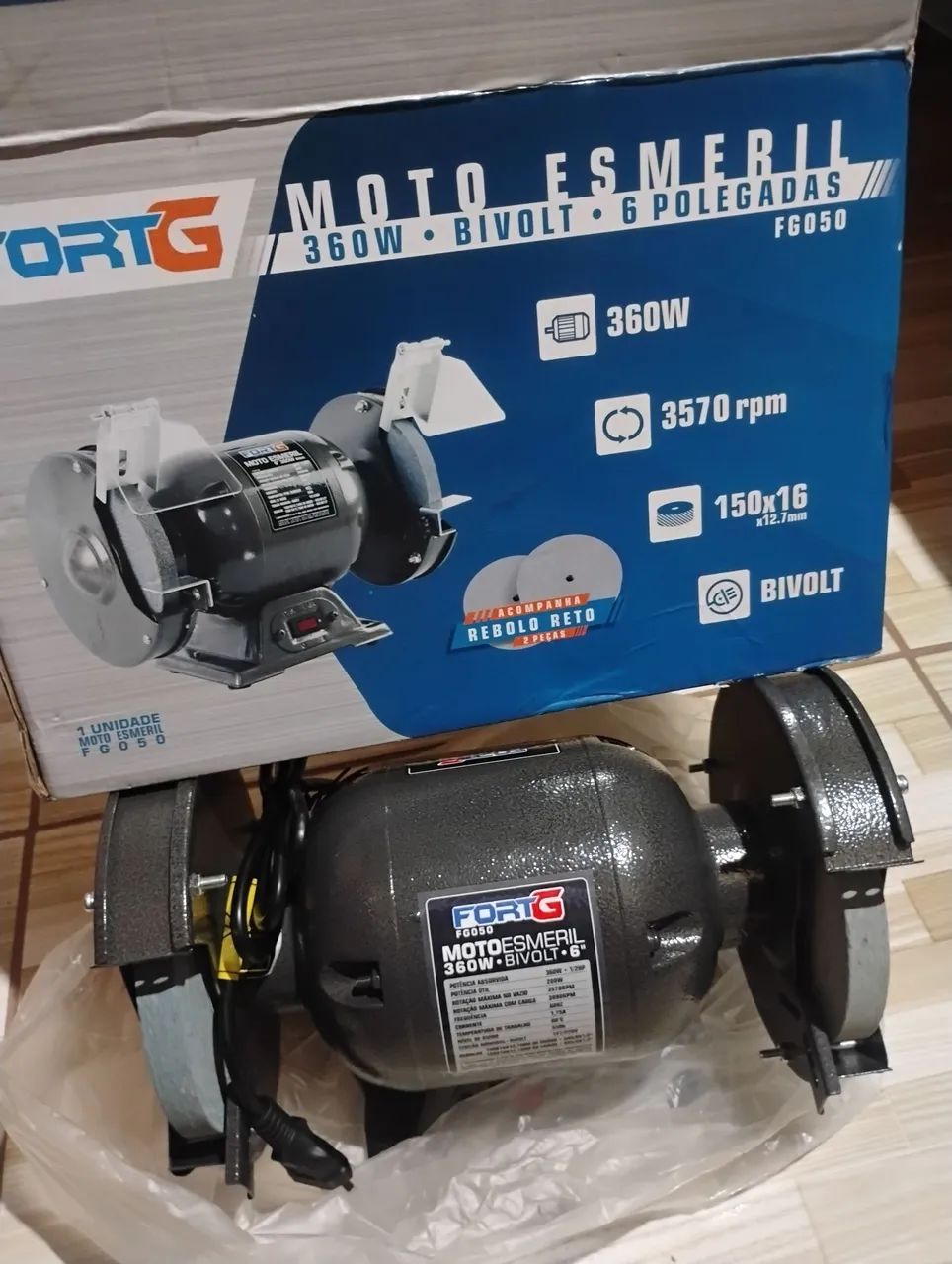 Esmeril FortG 360w - Foto 4