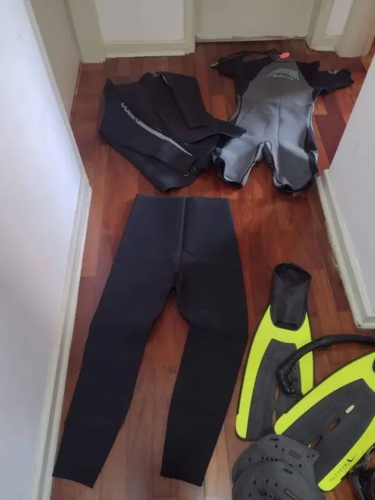 Conjunto de roupa de mergulho para crianças