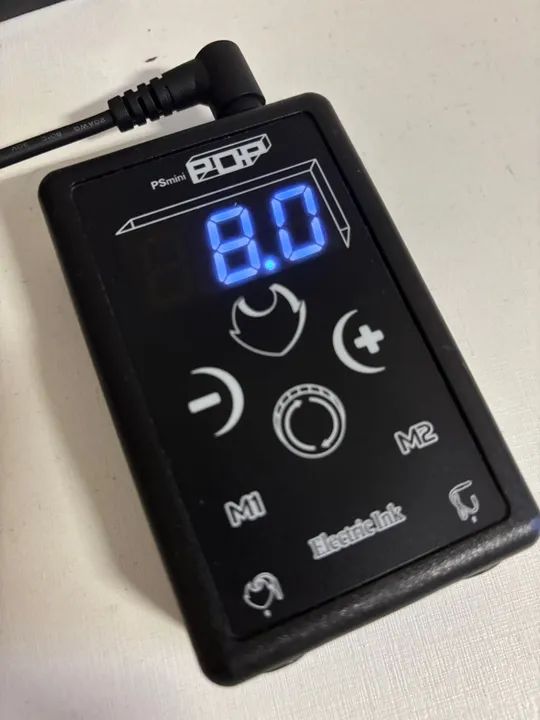 Fonte Electric Ink Tatuar Mini Pop Preta - Foto 5