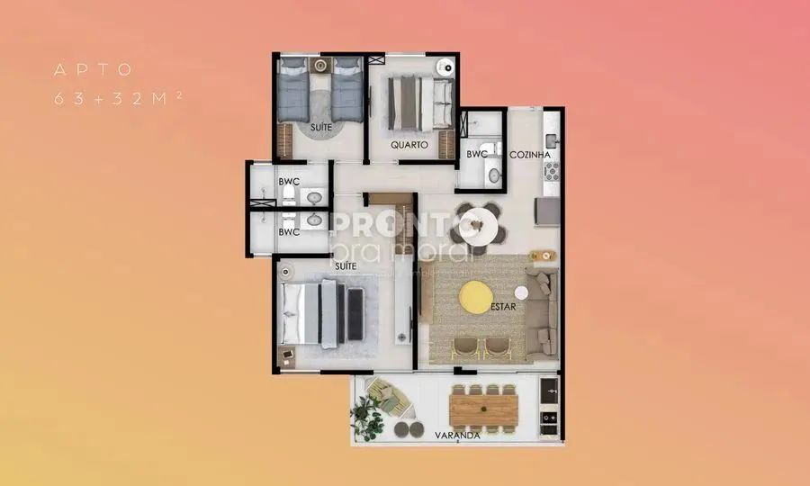 Apartamento Beach Class Summer, unidade não informado 17, Cupe - Foto 2