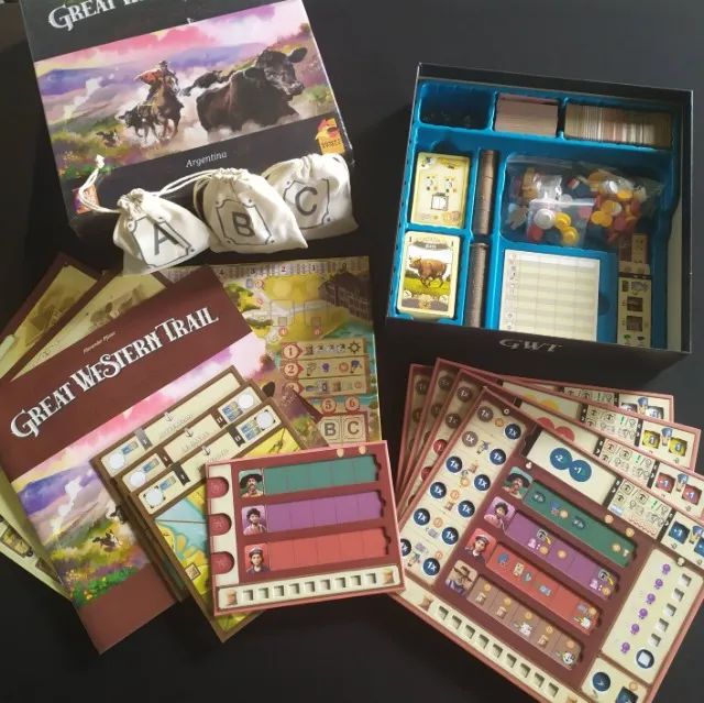 Great Western Trail: Argentina - Jogo de Tabuleiro - Foto 3