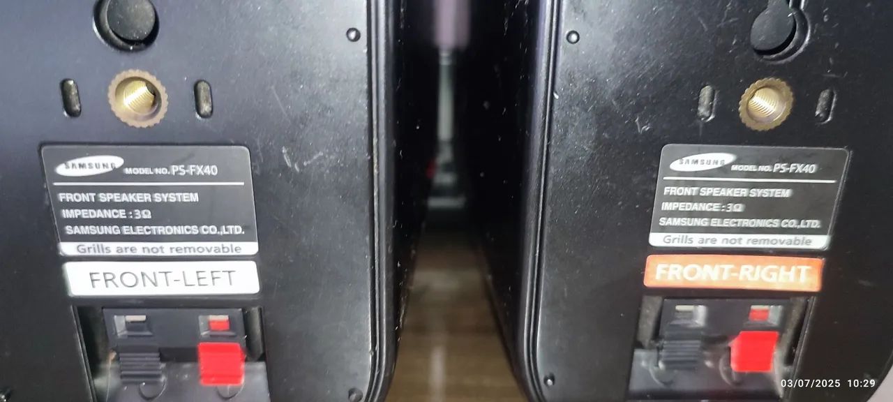 Caixinhas Samsung Ps-cx40 Home Theater - Foto 5