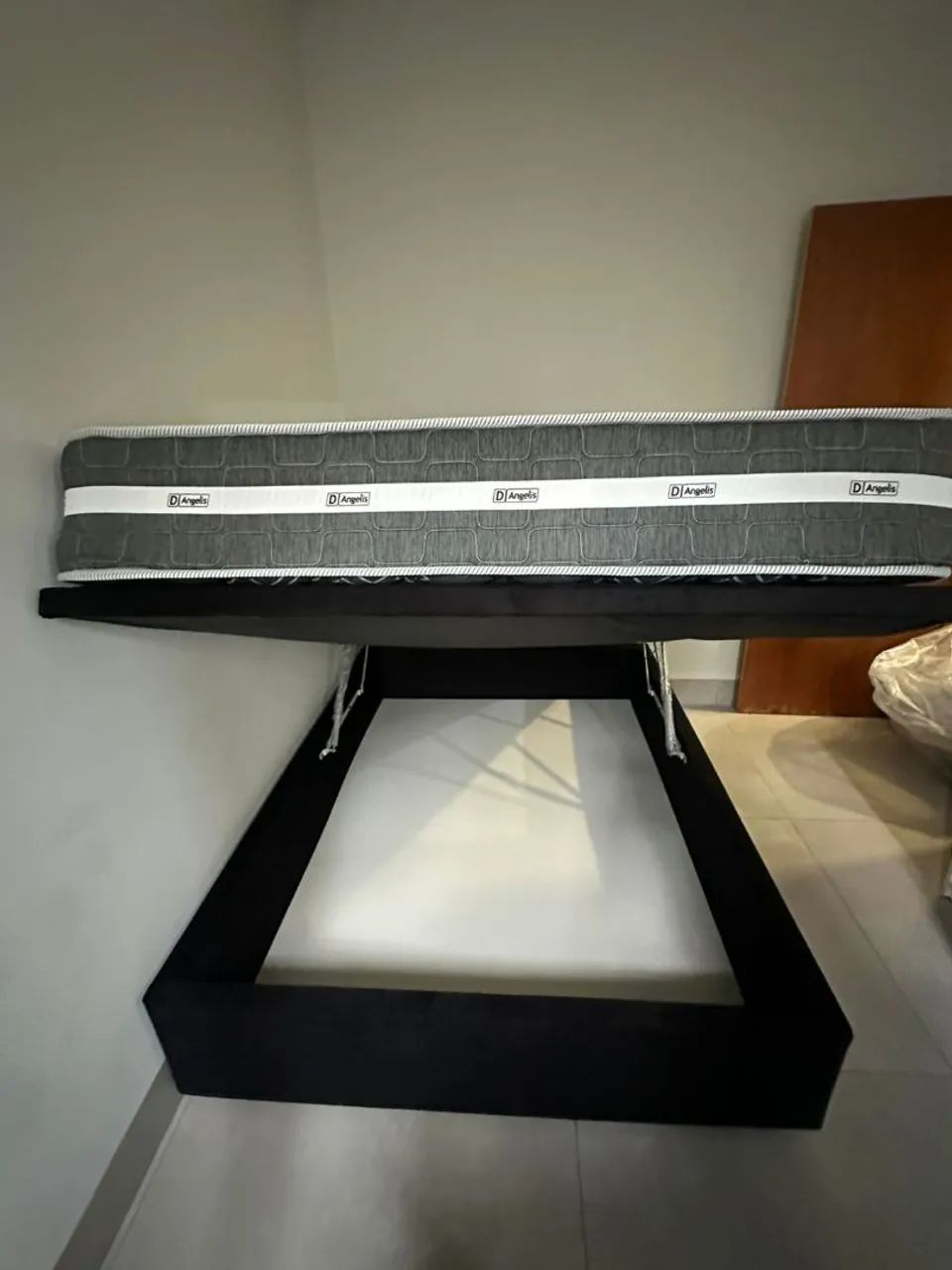 Cama baú casal Colchão molas novo garantia preço de fábrica  - Foto 3