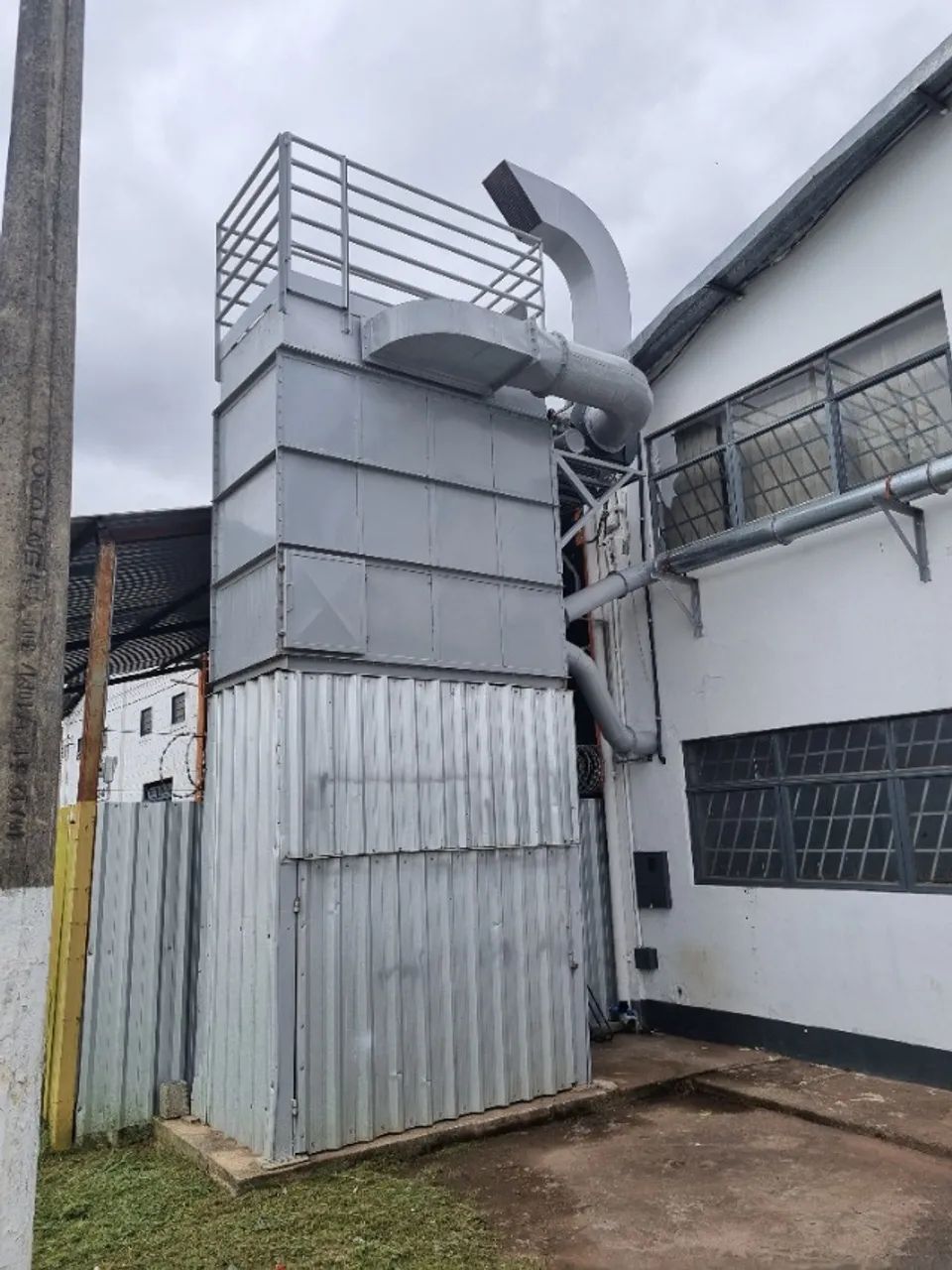 FILTRO DE MANGAS COMPLETO PARA VAZÃO DE 6000 M3/H - Foto 3