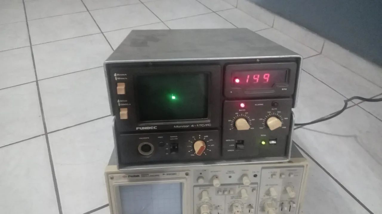 Monitor cardíaco antigo  - Foto 2