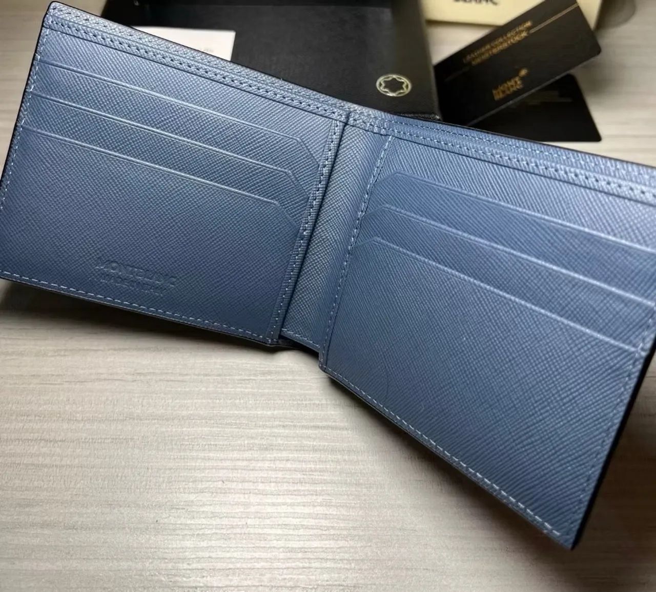 Carteira Montblanc SARTORIAL 6CC Original  - Foto 2