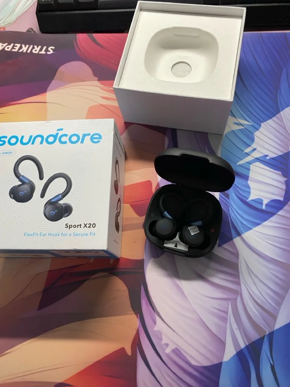 Fone de ouvido Soundcore by Anker X20 Preto NOVO  - Foto 3