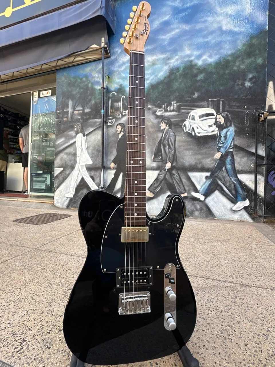 Fender Squier Telecaster standard Indonésia com set caps seymour