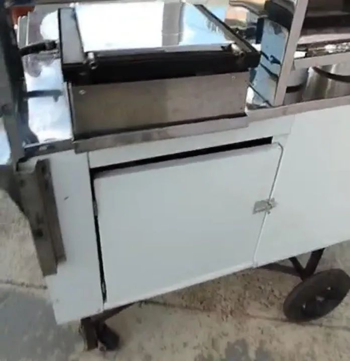 Carrinho de cachorro quente em aço inox - Foto 2