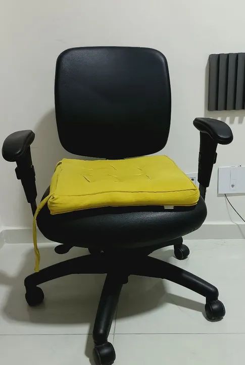 Cadeira de Escritório Giratória com Rodas - Foto 3