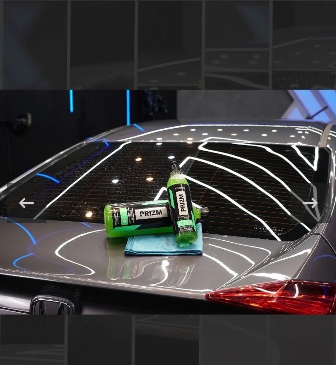 Prizm  500ml restaurador vidro removedor de chuva ácida vonixx - Foto 3