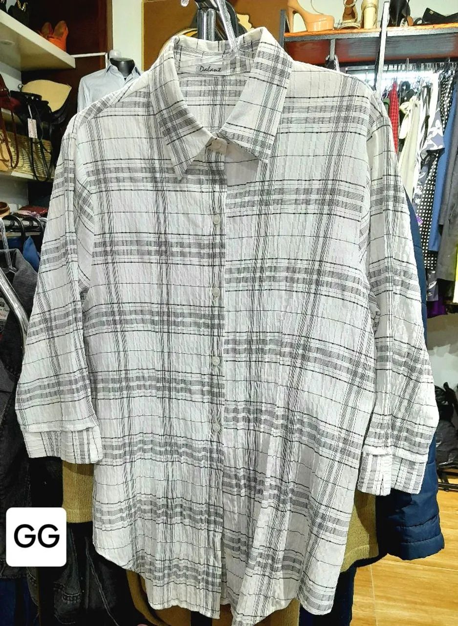 Camisas Xadrez Femininas Vários Modelos  - Foto 2