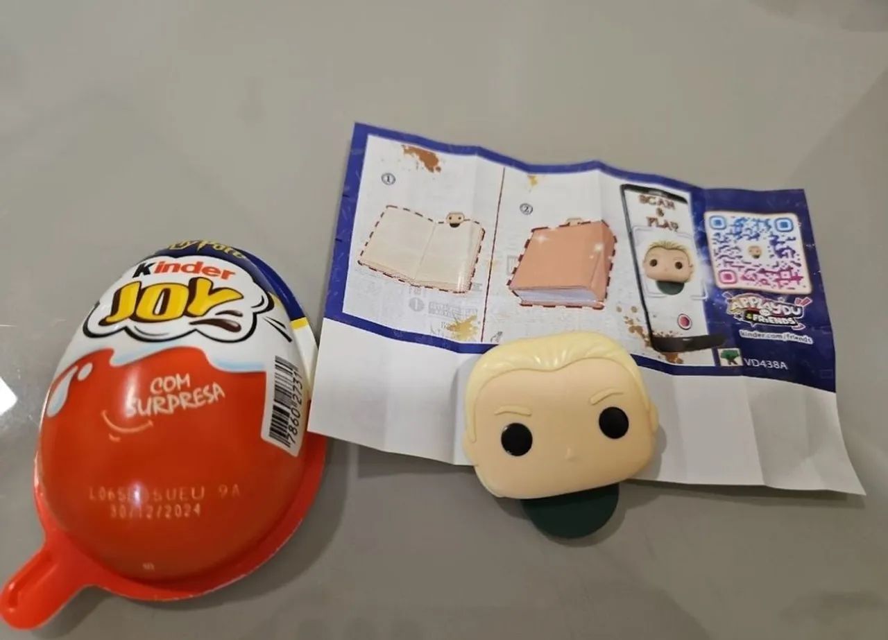 Boneco Funko Pop Kinder Joy Draco Malfoy  - Foto 3