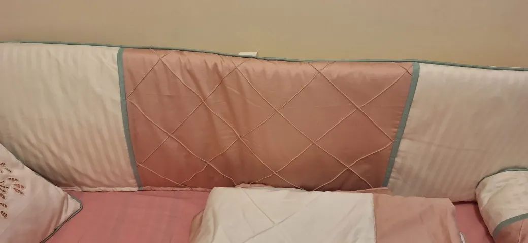 Kit berço 6 peças menina NOVO - Foto 4