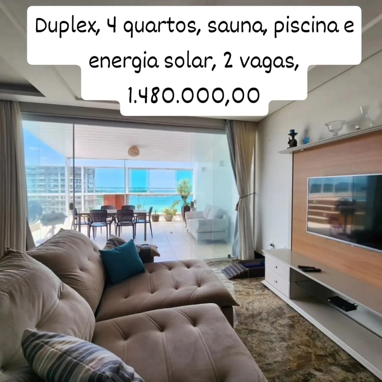 Duplex 4 quartos Praia do Morro